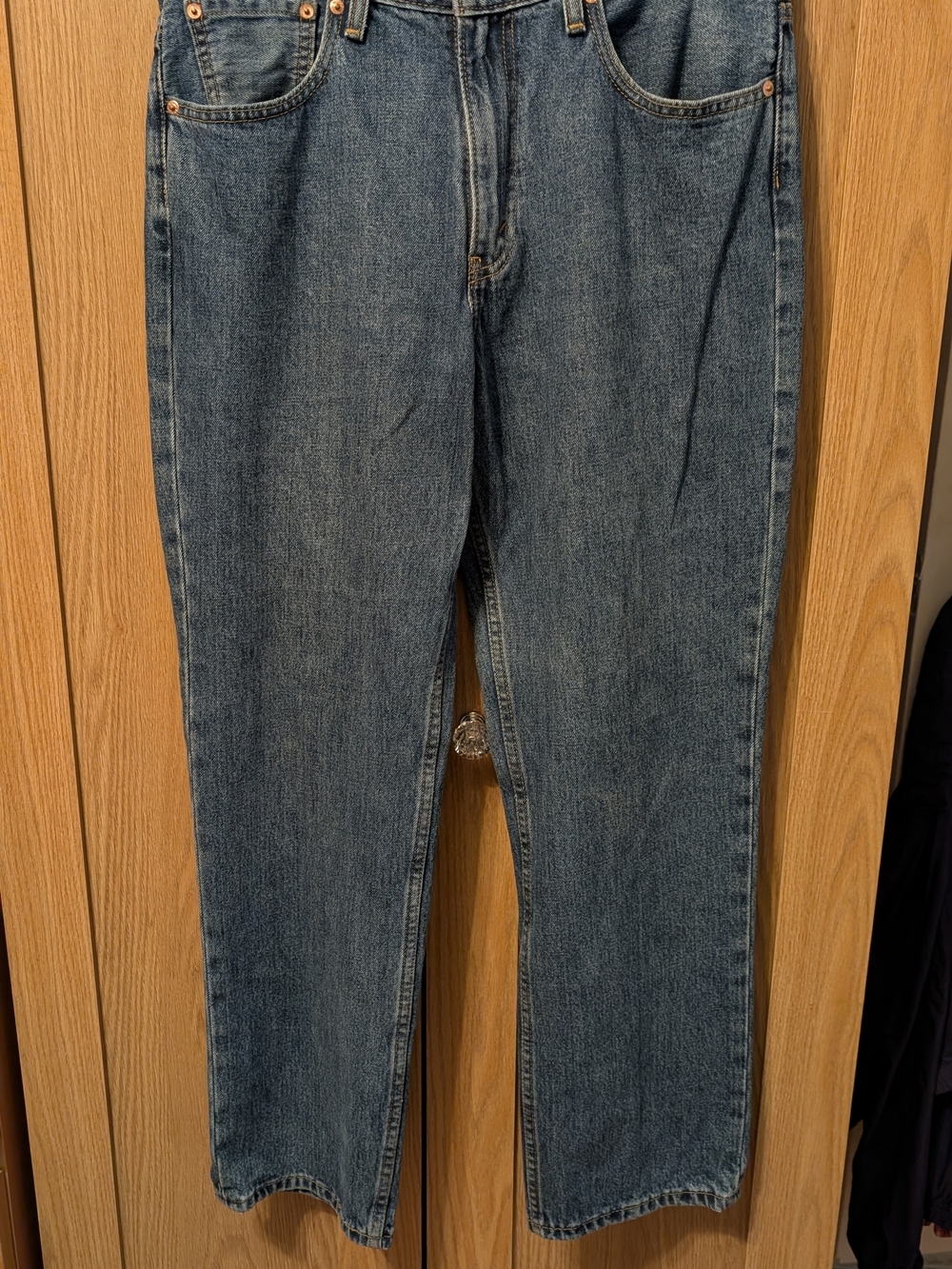Levi's Men's Blue Straight-Leg Jeans